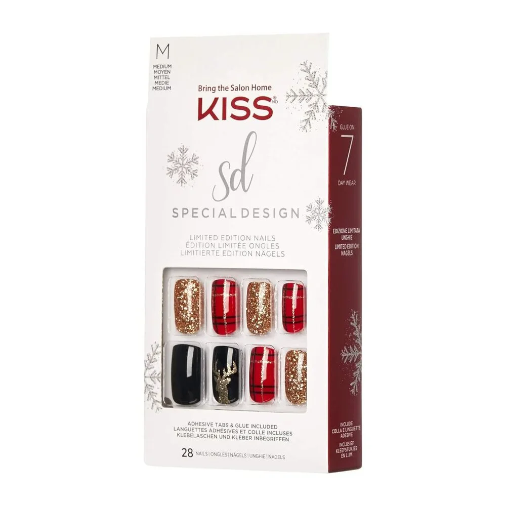 Kiss Holiday Design Limited Edition Medium Length Nails - Favorite Season